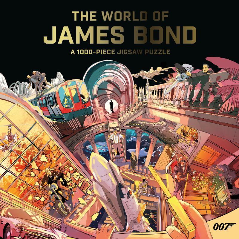 Laurence King The World of James Bond 1000 Pc Jigsaw
