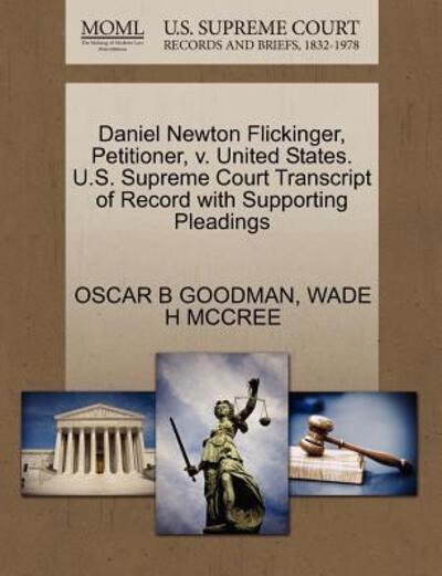 Daniel Newton Flickinger, Petitioner, V. United States. U.S.