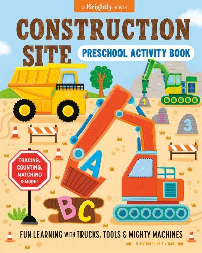 Construction Site Preschool Activity Book
