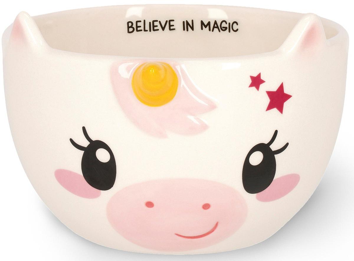 LEGAMI Stoneware Cereal Bowl - UNICORN