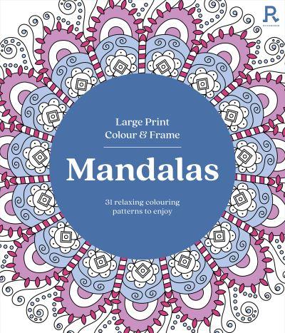Large Print Colour & Frame - Mandalas