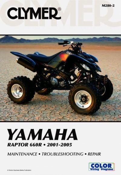 Clymer Yamaha Raptor 660R, 2001-2005