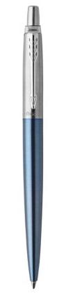 Parker Jotter Ballpoint Pen Waterloo Blue Medium Nib
