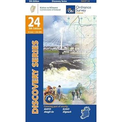 Ordnance Survey Discovery Series 24 Mayo, Sligo