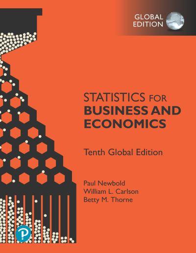 Statistics For Business and Economics