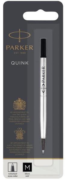 Parker Rollerball Refills Black  Medium