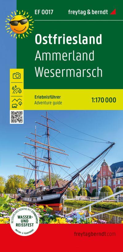 East Friesland Guide 1:170.000, Freytag & Berndt, EF0017