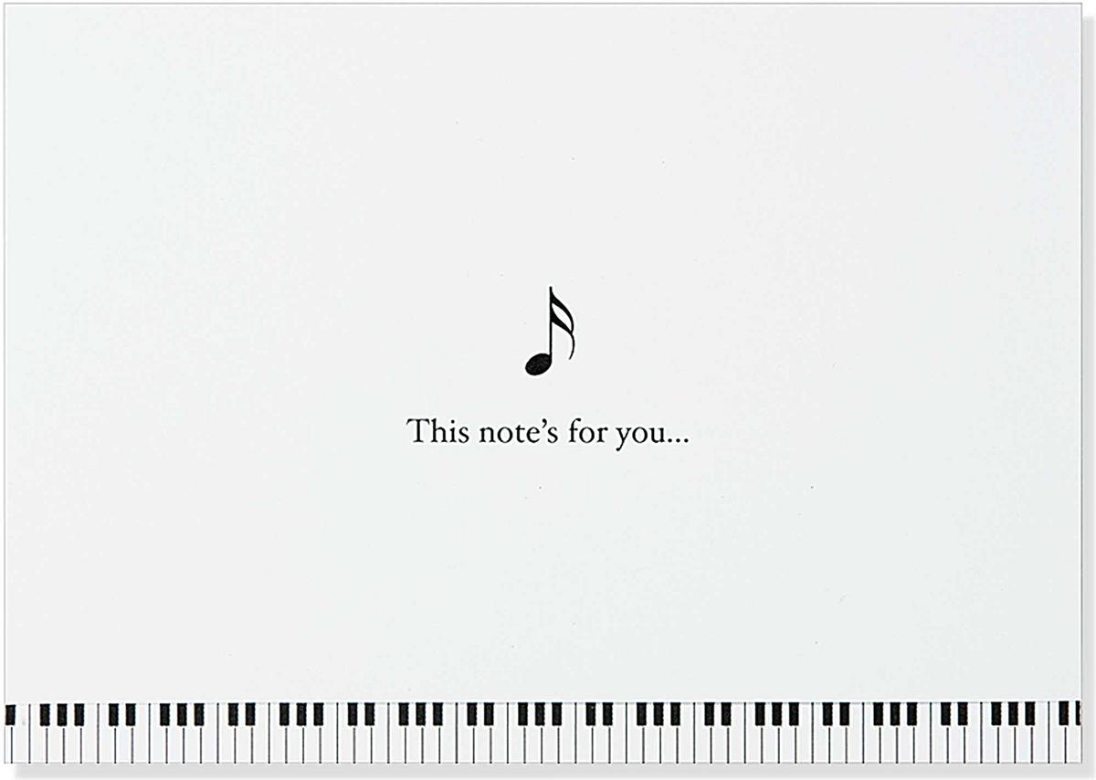 Peter Pauper NOTE CARD MUSIC 14PK