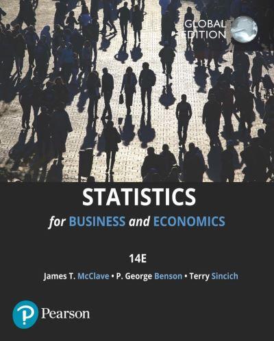 Statistics For Business and Economics