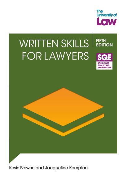 Sqe2 Written Skills For Lawyers 5E