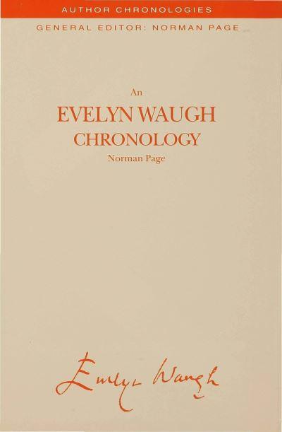 An Evelyn Waugh Chronology