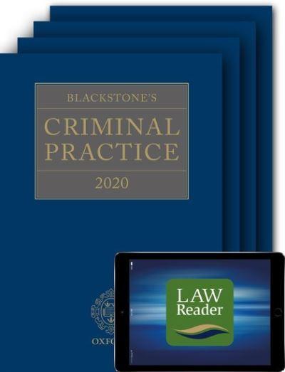 Blackstone's Criminal Practice 2020 (Book, All Supplements,