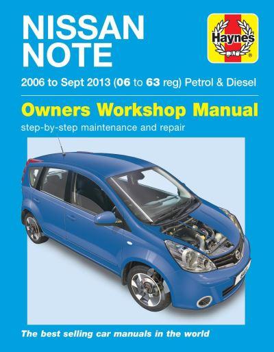Nissan Note Petrol & Diesel ('06-Sept '13) 06 To 63