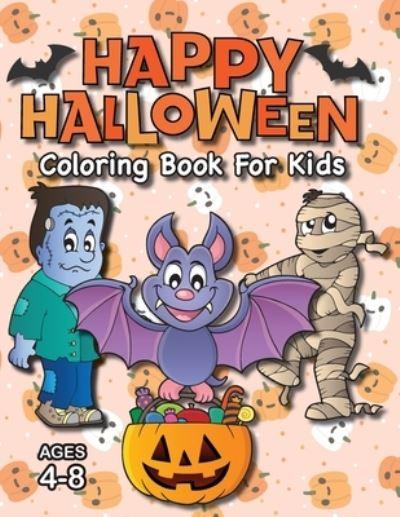 Happy Halloween Coloring Book For Kids
