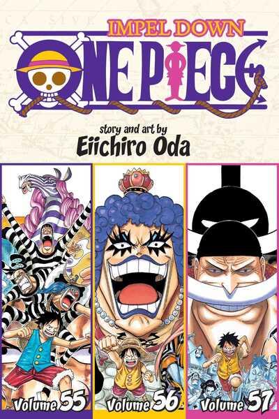 One Piece. Volume 55, Volume 56, Volume 57 Impel Down