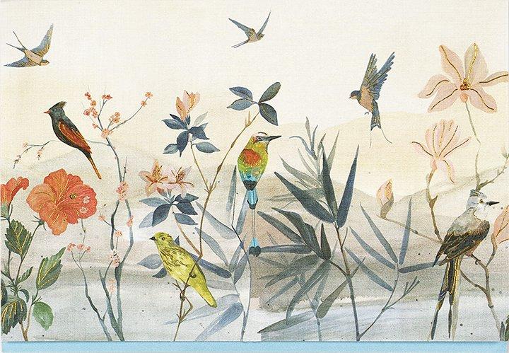 Peter Pauper 14 Pack Note Cards  Bird Garden
