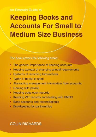 Keeping Books and Accounts For Small To Medium Size Business