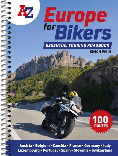 A-Z Europe For Bikers