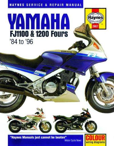 Yamaha FJ1100 &#38; 1200 Fours Motorcycle Repair Manual