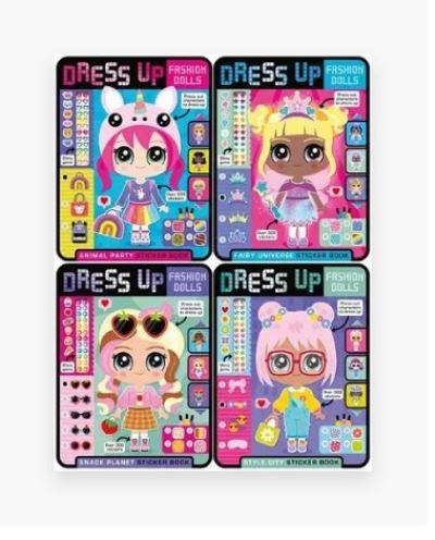 Dress Up Fashion Dolls Pack (With Gems)