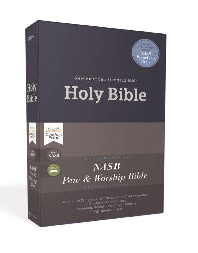 NASB, Church Bible (Pew Bible), Hardcover, Blue, 1995 Text,