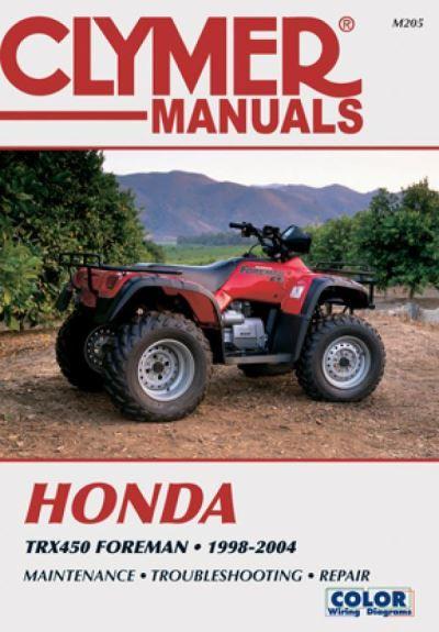 Clymer Honda TRX450 Foreman, 1998-2004