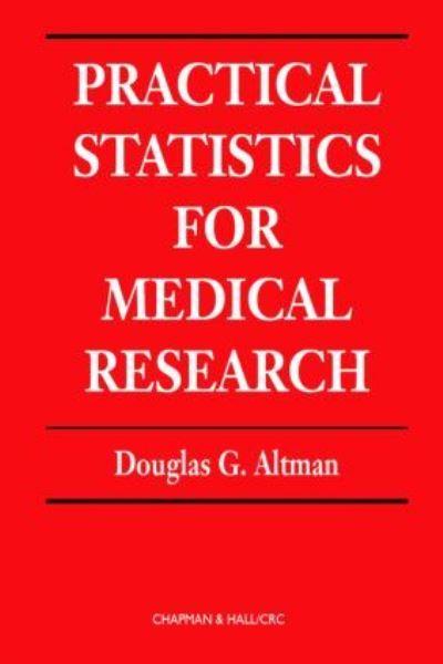 Practical Statistics For Medical Research