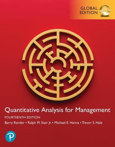 Quantitative Analysis For Management