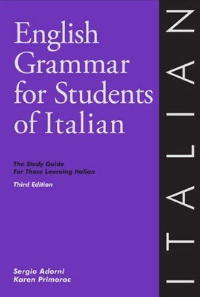 English Grammar For Students of Italian