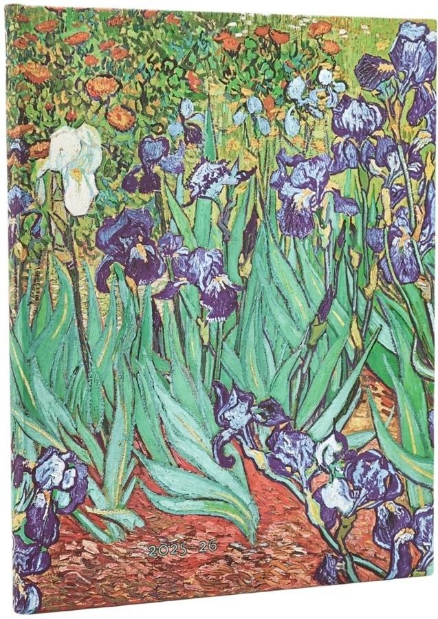 Paperblanks 25/26 Van Gogh?S Irises 18 Month Diary