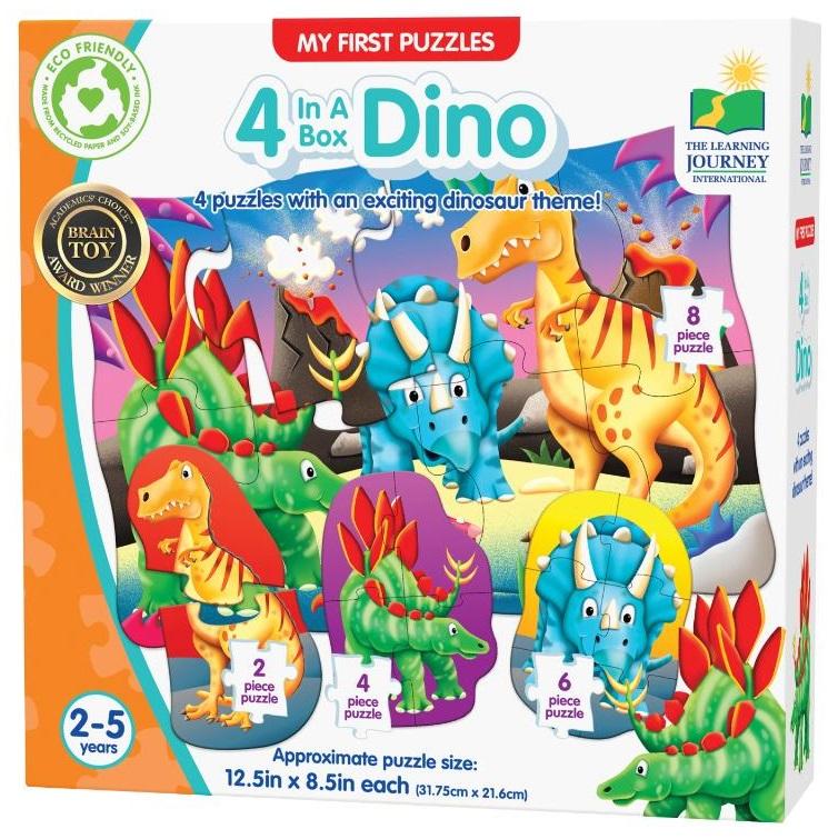 My First Puzzle Set 4 in 1 Dino