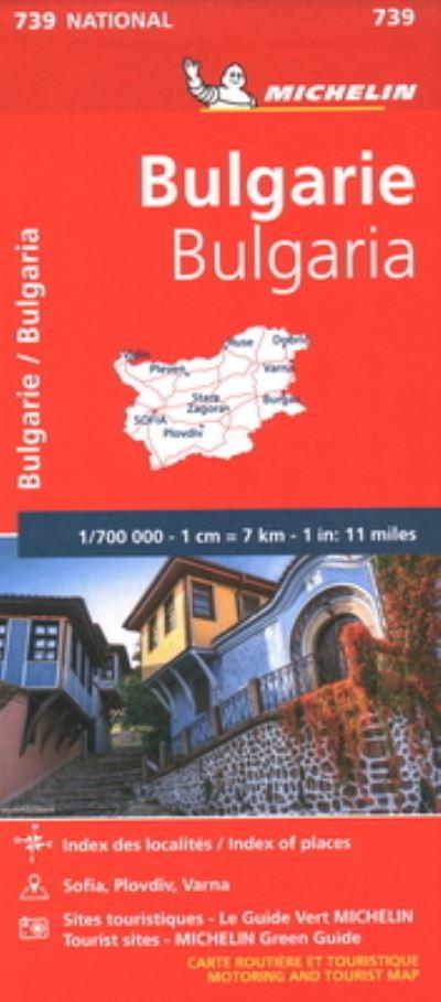 Bulgaria - Michelin National Map 739