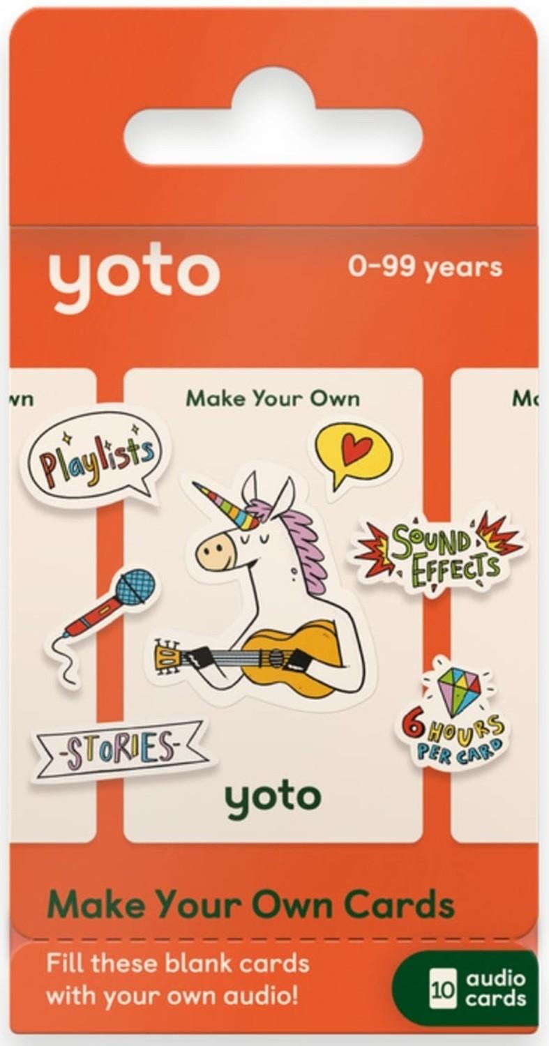 Yoto Make Your Own - 10 Cards
