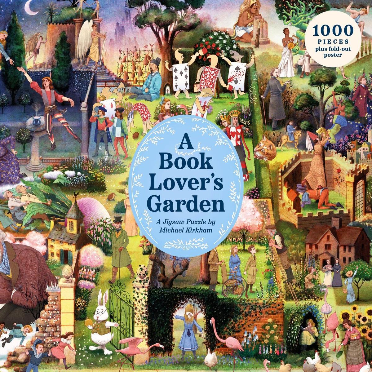 Laurence King A Book Lover's Garden 1000 Piece Puzzle