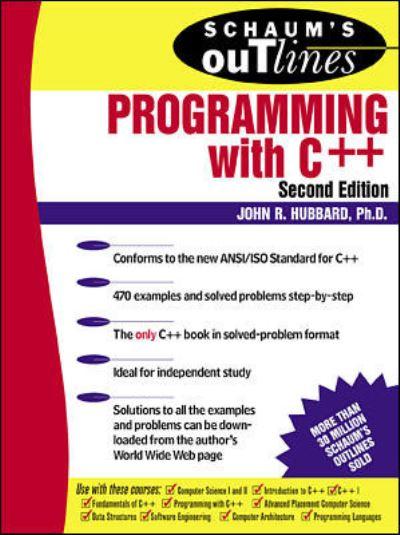 Schaum's Outline of Programming With C++
