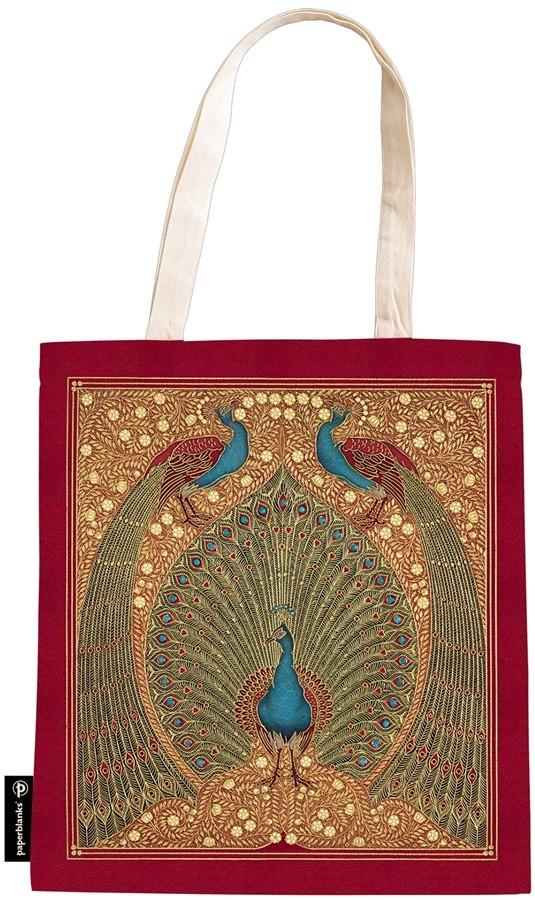 Paperblanks Sangorski & Sutcliffe Peacocks Canvas Bag