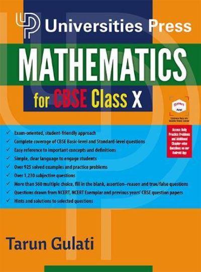 Mathematics For CBSE Class X