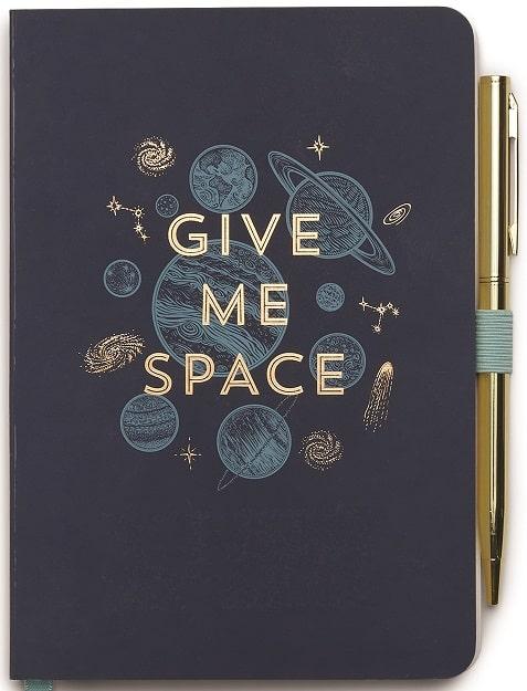 Designworks Vintage Sass Notebook With Pen Give Me Space