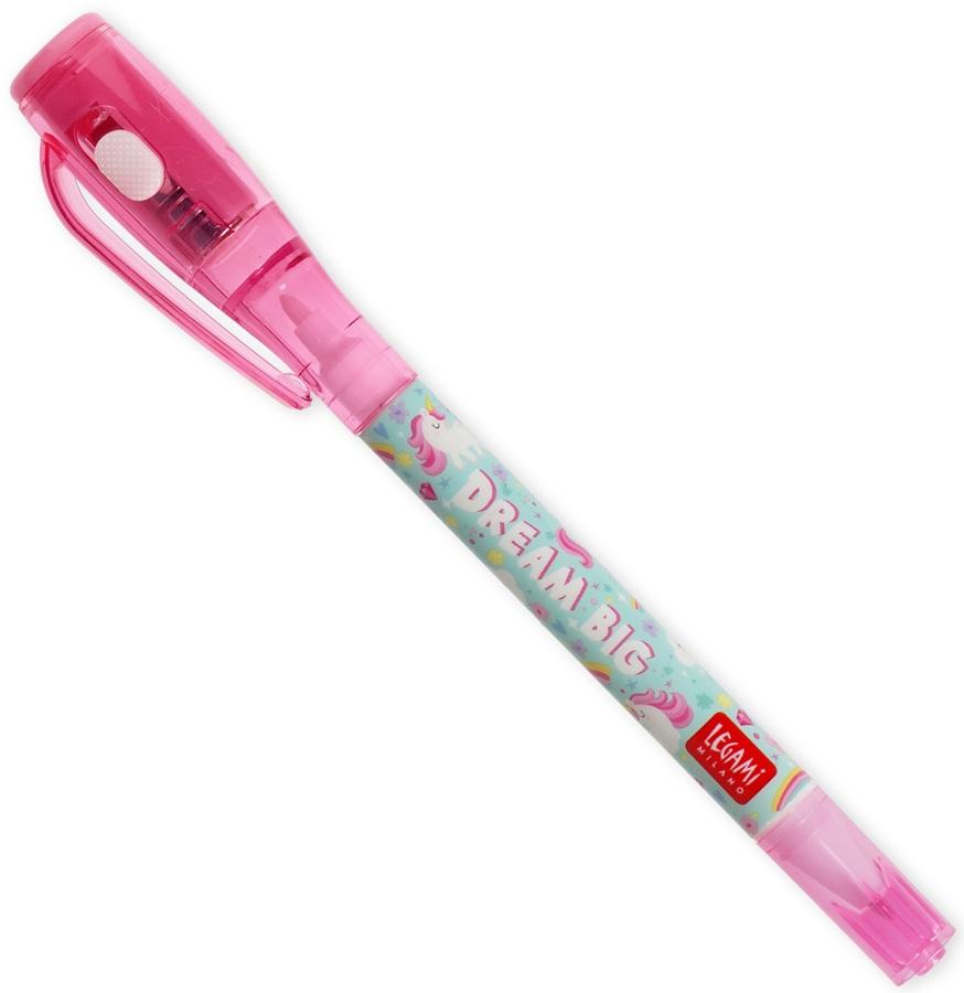 LEGAMI Magic 3-in-1 Invisible Ink Pen - UNICORN