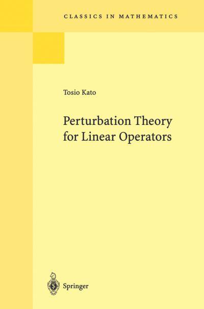 Perturbation Theory For Linear Operators