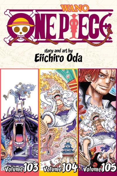 One Piece. Volume 103, Volume 104, Volume 105 Wano