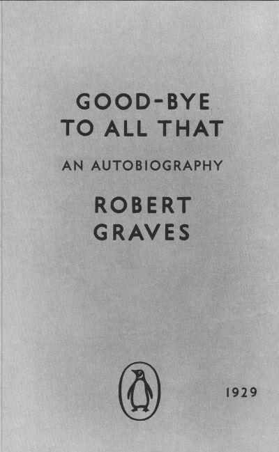 Good-Bye To All That