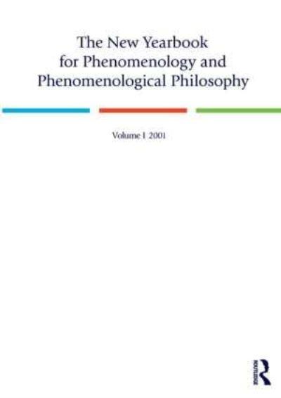 The New Yearbook For Phenomenology and Phenomenological Philosophy
