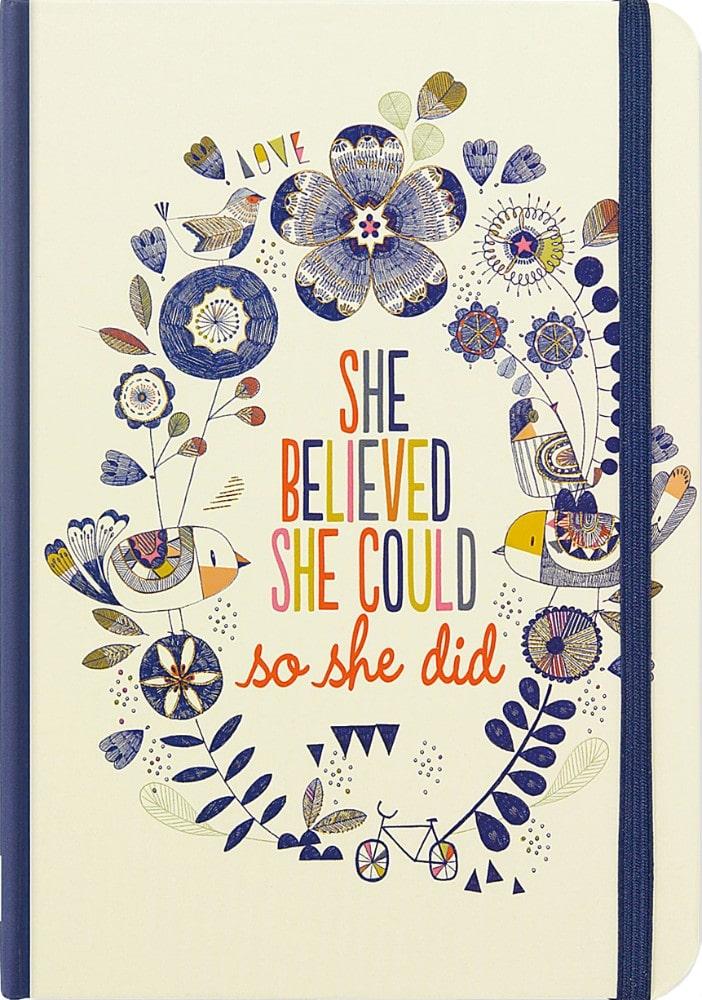 Peter Pauper Small She Believed Journal