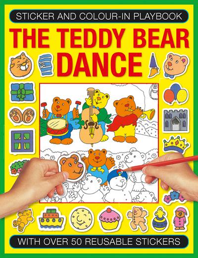 Sticker and Color-in Playbook: The Teddy Bear Dance