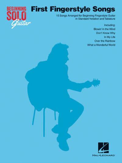 Beginning Solo Guitar First Fingerstyle Songs Gtr Tab Bk