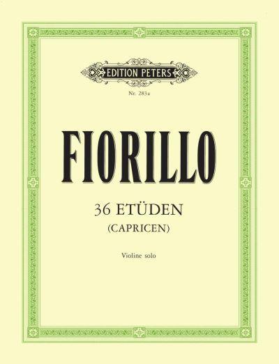 36 Etudes (Caprices) For Violin