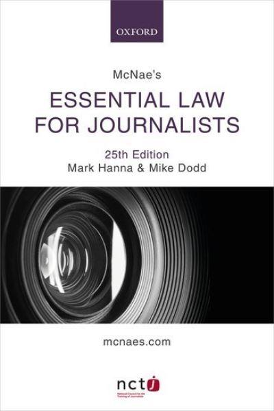 McNae's Essential Law For Journalists