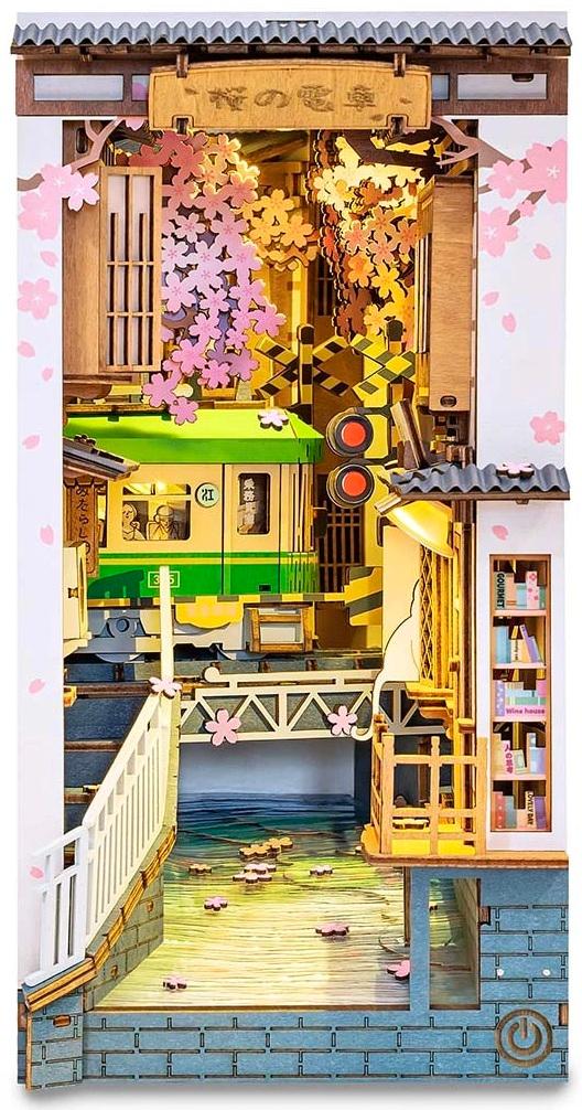 ROLIFE Book Nook - Sakura Densya
