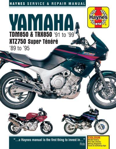 Yamaha TDM850, TRX850 &#38; XTZ750 Service &#38; Repair Manual